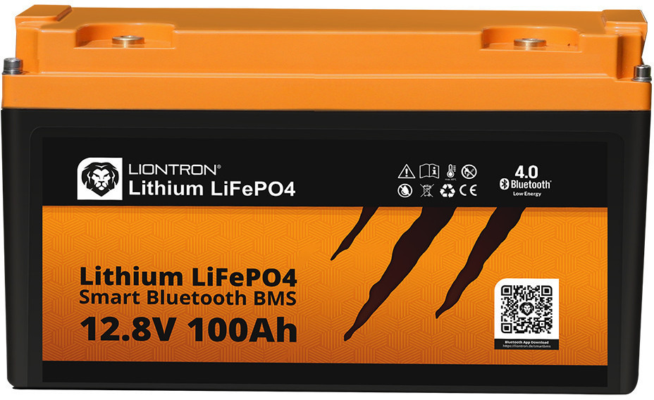 55Ah Liontron Lithium LiFePO4 LX BMS 12,8V Bluetooth 55Ah