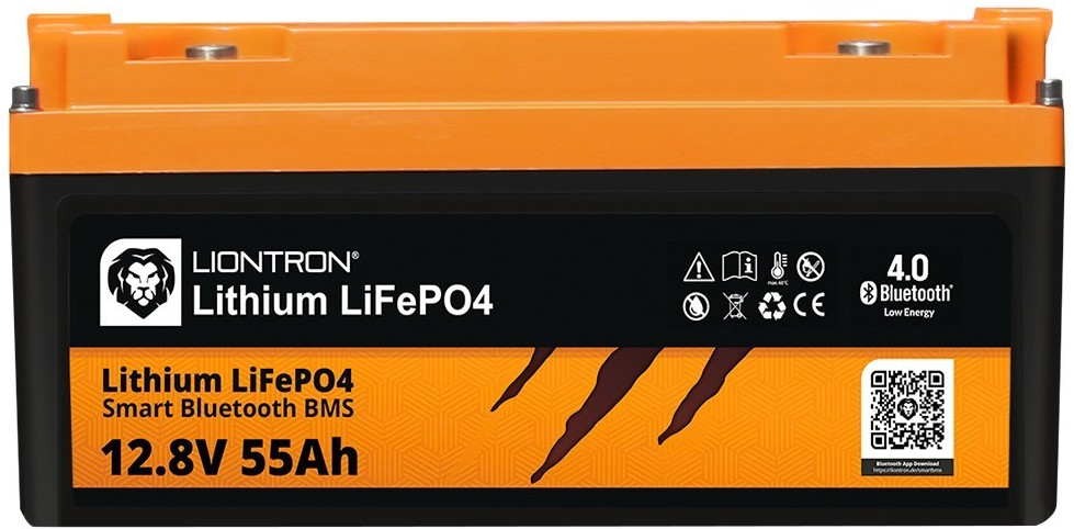Liontron 100Ah 25,6V LiFePO4 Lithium Batterie BMS Bluetooth mit App  (USt-befreit nach §12 Abs.3 Nr. 1 S.1 UStG), 0% MwSt.