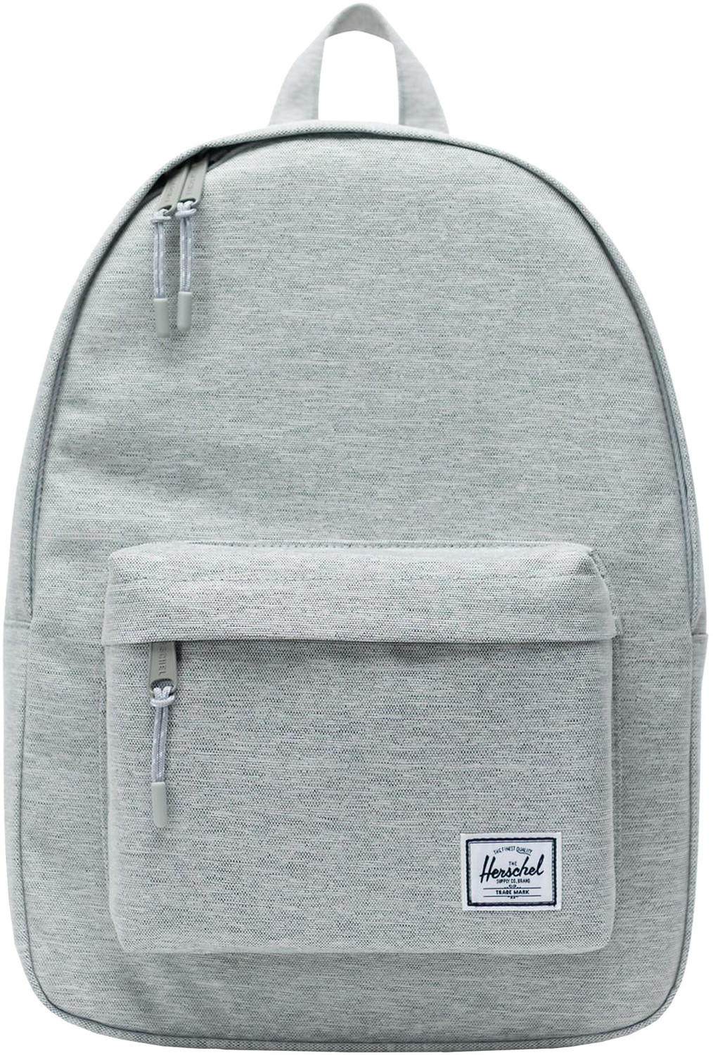 Herschel Classic Backpack Mid Volume light grey crosshatch