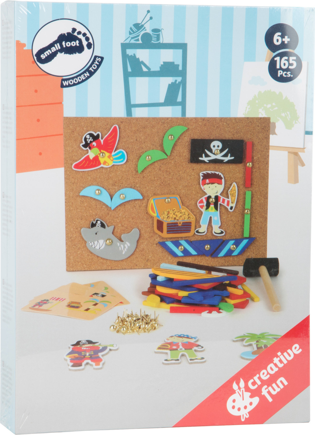 Small Foot Design Jeu de clous Pirate