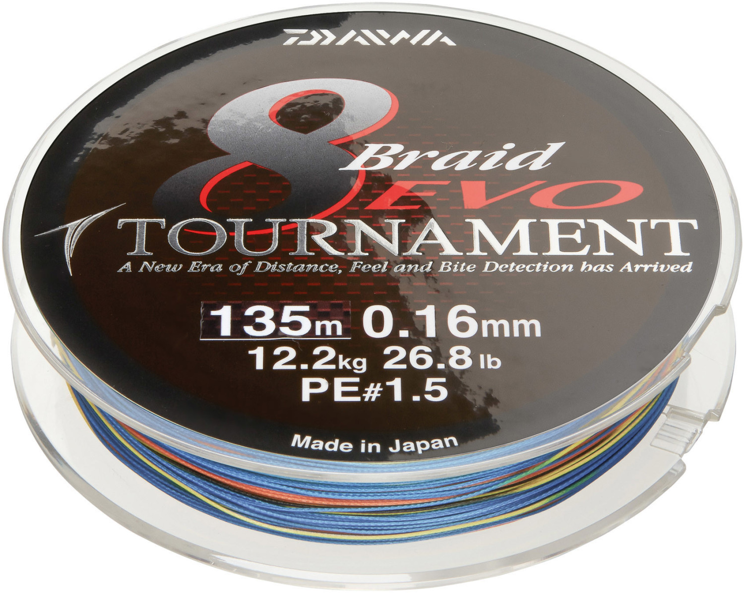 Daiwa Tournament 8 Braid Evo chartreuse 300 m 0,30 mm