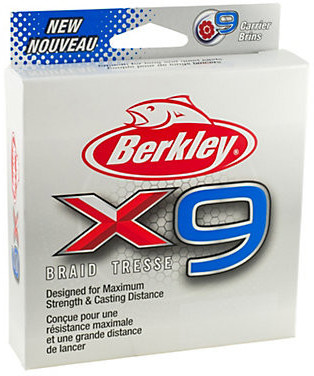 Berkley X9 Braid flame green 300 m 0,12 mm