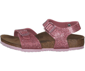birkenstock rio cosmic sparkle old rose