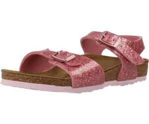 birkenstock rio cosmic sparkle old rose