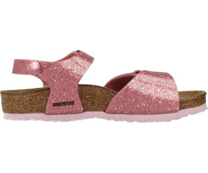 birkenstock rio cosmic sparkle old rose