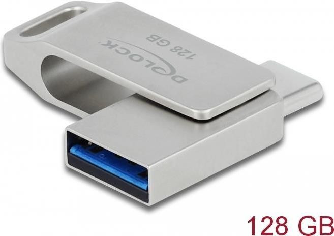DeLock USB 3.2 Gen1 C+A 128GO