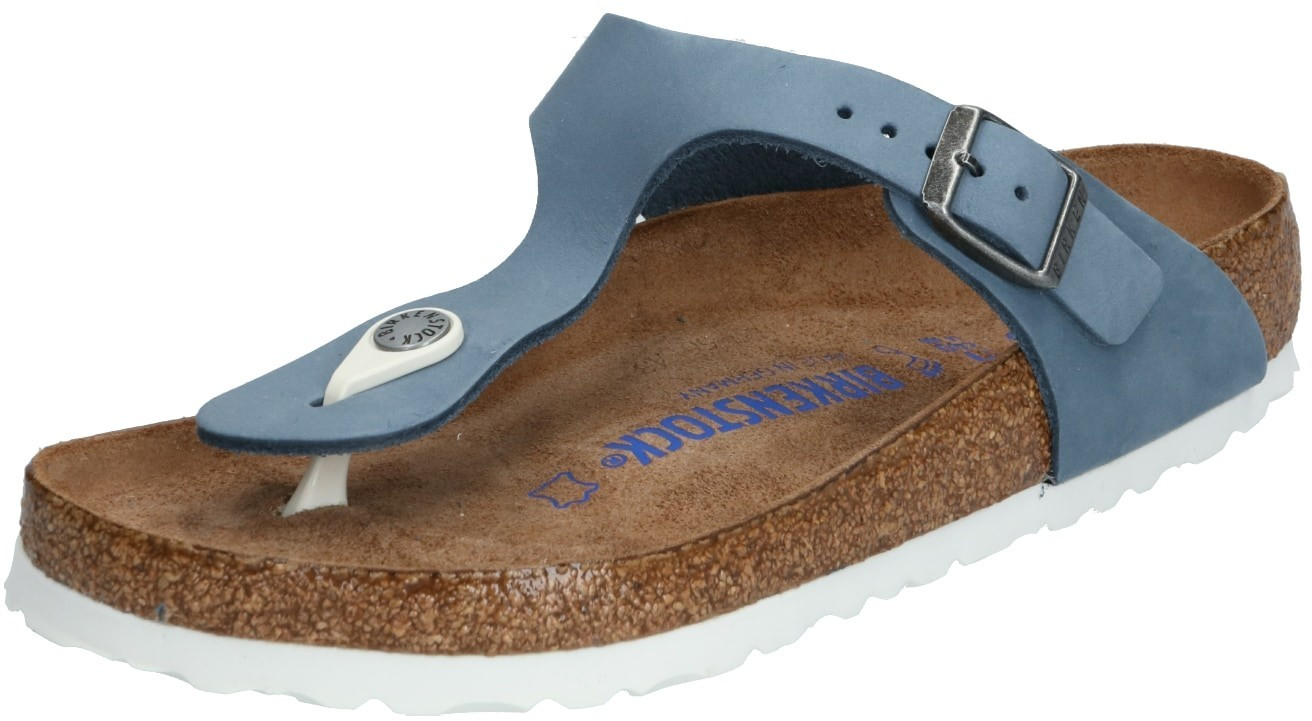 birkenstock gizeh weichbettung pecan