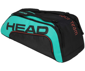 Head Tour Team 9R Supercombi Black/Silver Tennis Racket Bag Tennistasche 