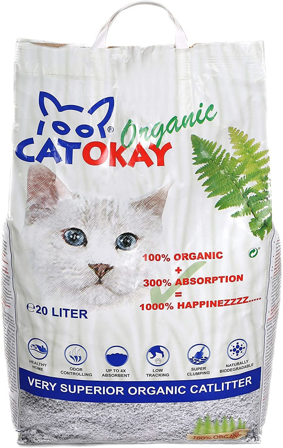 Vadigran CatOkay Organic 20 L