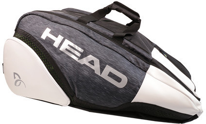 Head Djokovic 12R Monstercombi black white 283009 ab 99 95