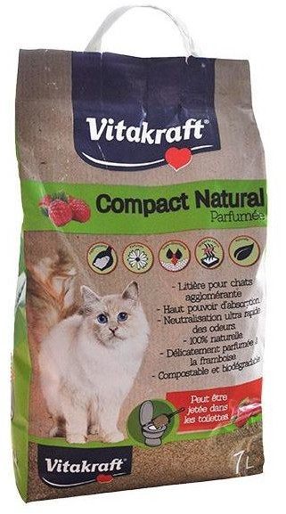 Vitakraft Compact Natural Parfumée 7 L
