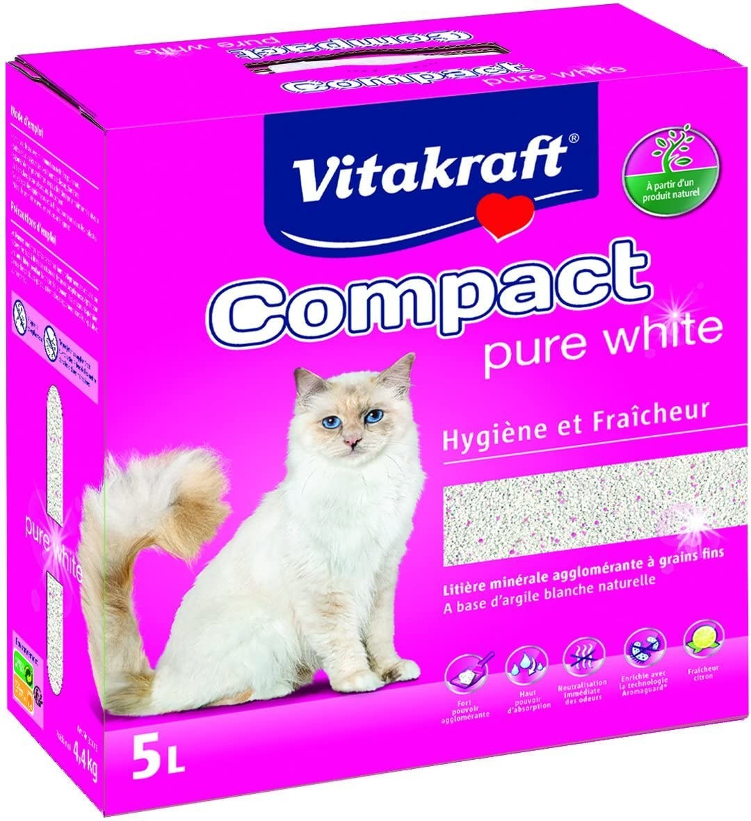 Vitakraft Compact pure white 5 L
