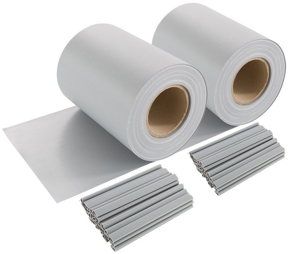Arebos Privacy Protection Awning 2 x 35 m x 19 cm Grey