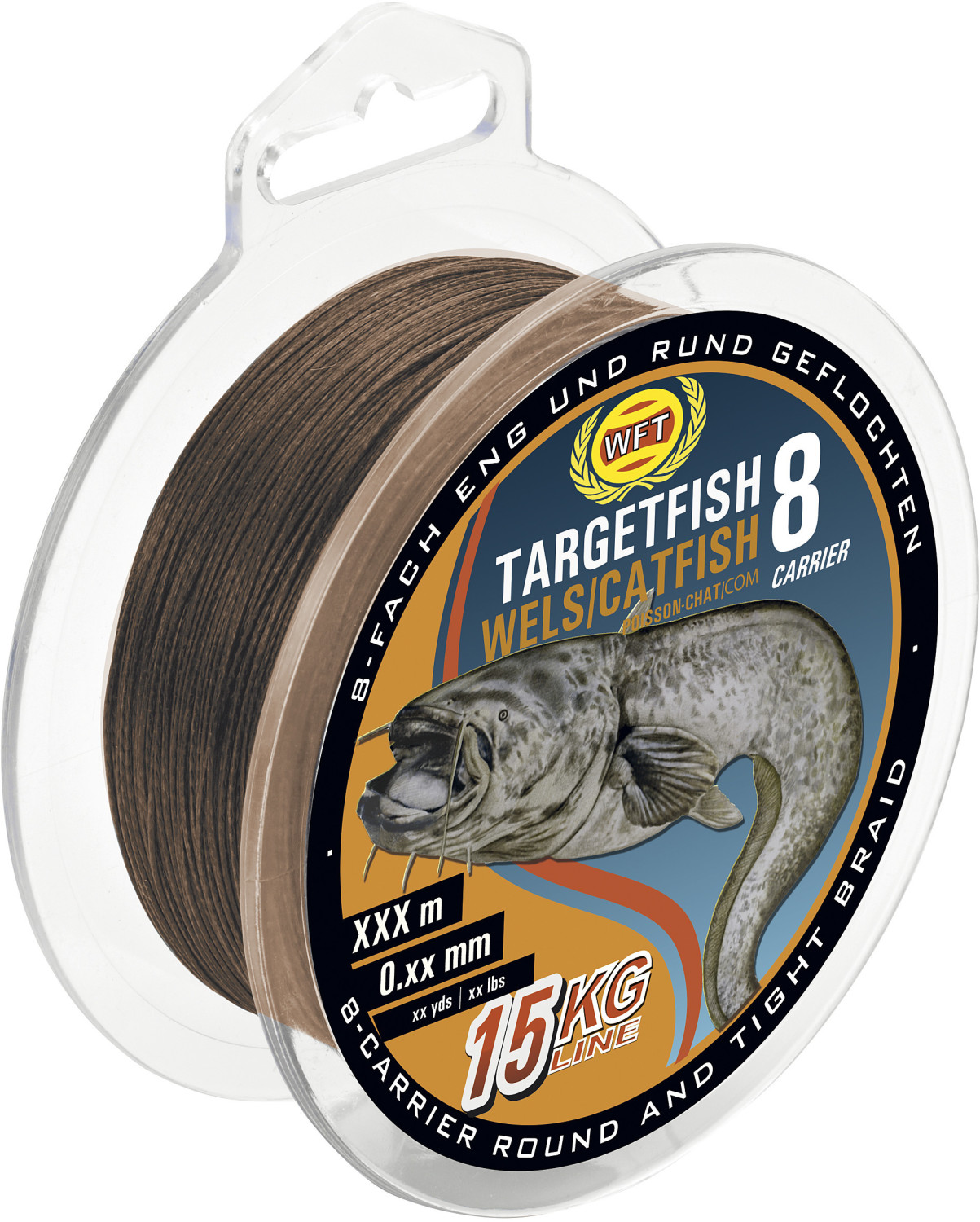 WFT Targetfish 8 Catfish 220 m 0,50 mm