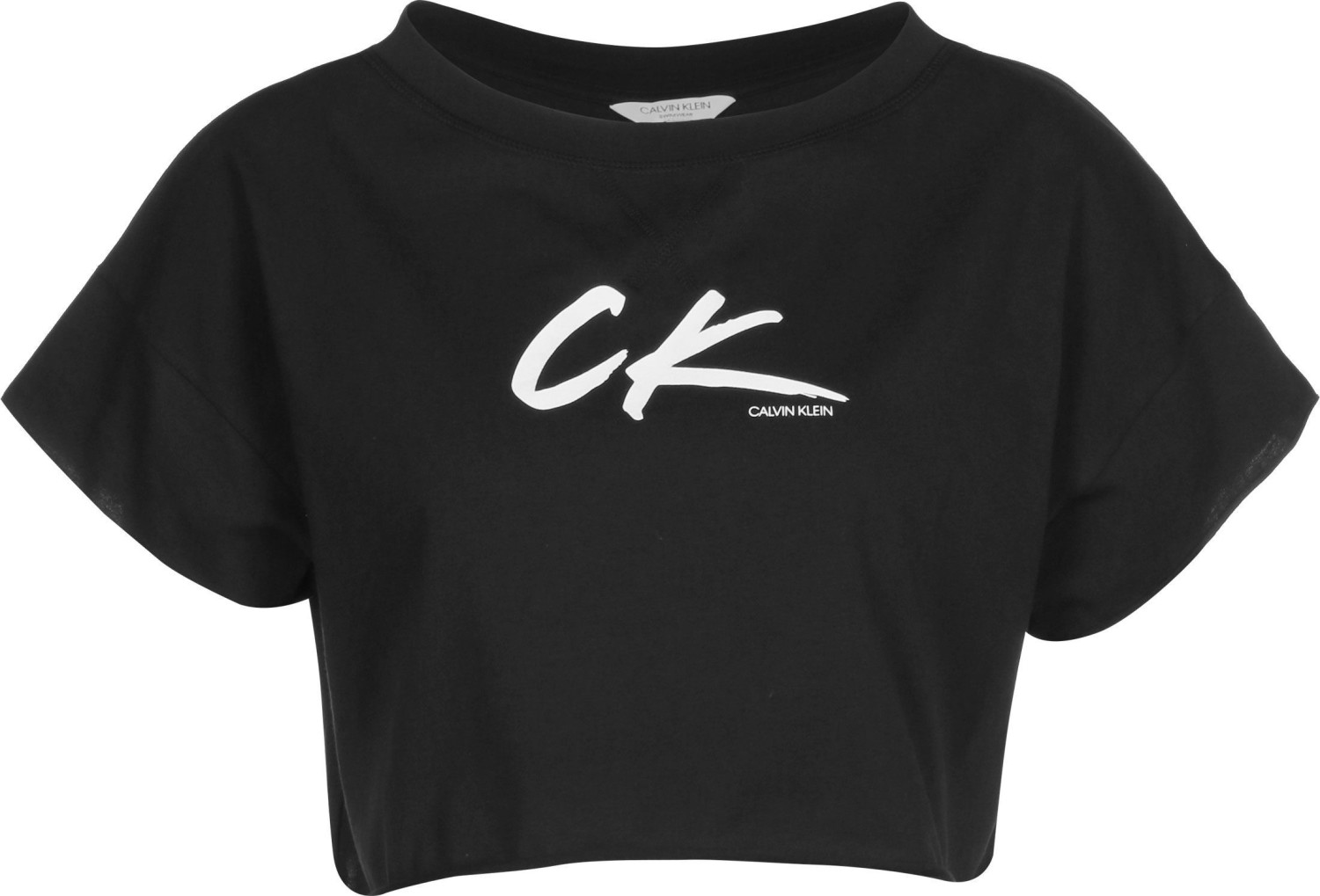 Calvin Klein Crop monogramme noir
