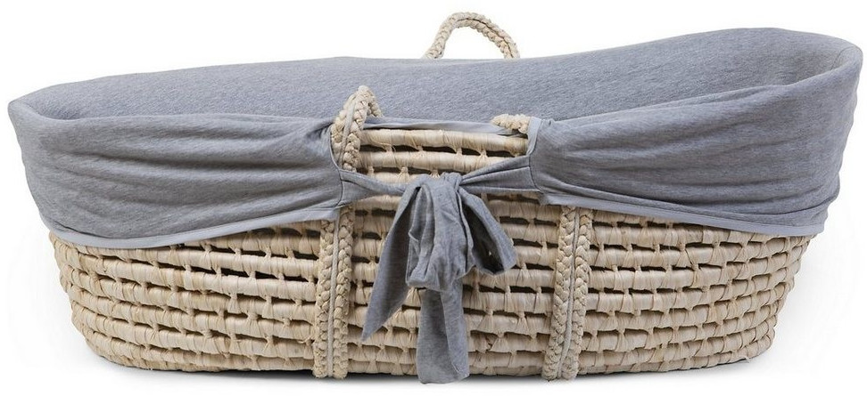 Childhome Grey Bed Linen for Moses Basket