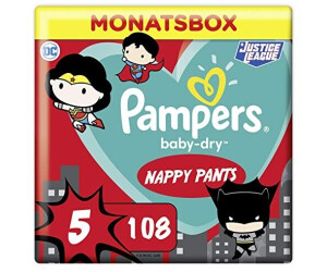 Monatsbox Gr 5 130 Pampers Baby-Dry Pants 12-17 kg 
