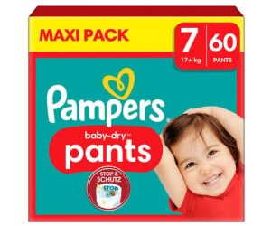 17+ kg Monatsbox 7 Gr 1er Pack Pampers Baby-Dry Pants 1 x 104 Stück 