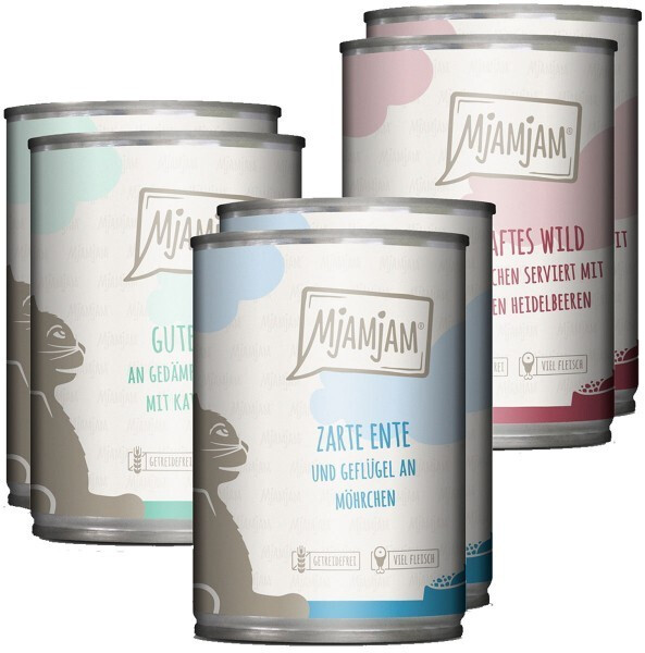 Mjamjam Multipack II 6x400g