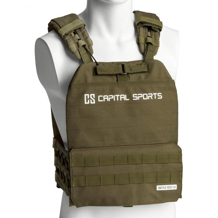Capital Sports Battlevest 2.0 13kg vert