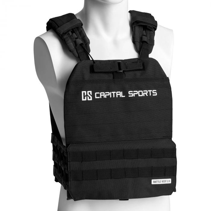 Capital Sports Battlevest 2.0 8kg noir