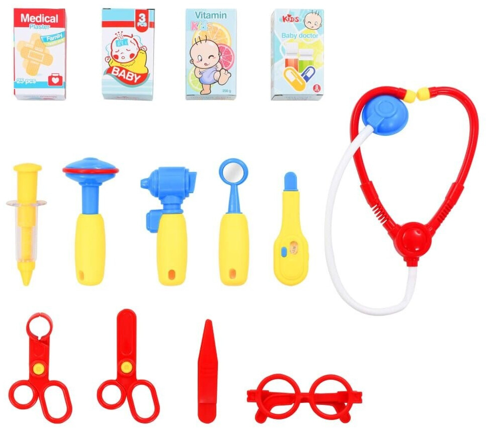 Ensemble Jeu De Docteur Pour Enfants - Brassard Tensiomètre Réaliste, Jouet Éducatif Pour Tout-Petits - Apprentissage Par Le Jeu