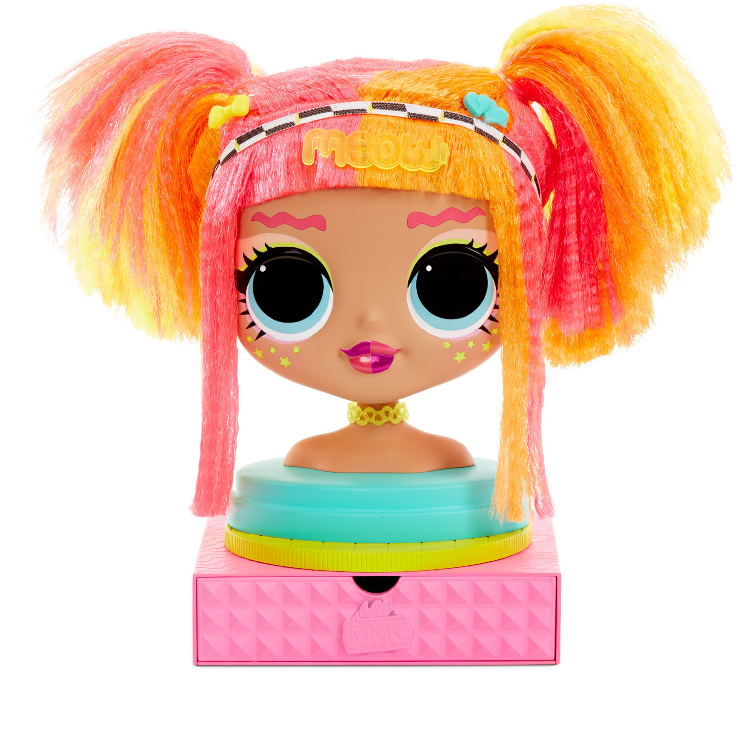 MGA Entertainment L.O.L. Surprise! O.M.G. Styling Head Neonlicious