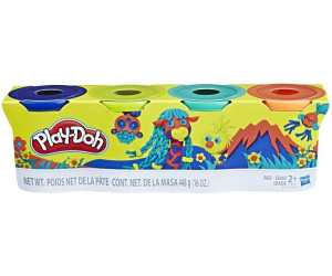 Play-Doh Pack of 4-Ounce Cans (Wild Colors)