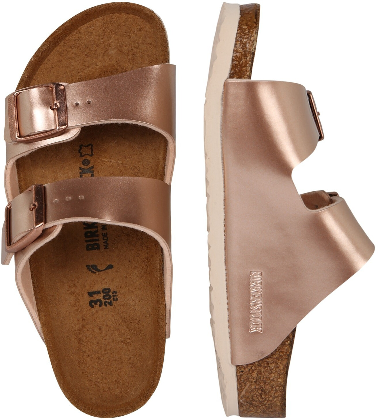 Birkenstock arizona electric metallic magenta new arrivals