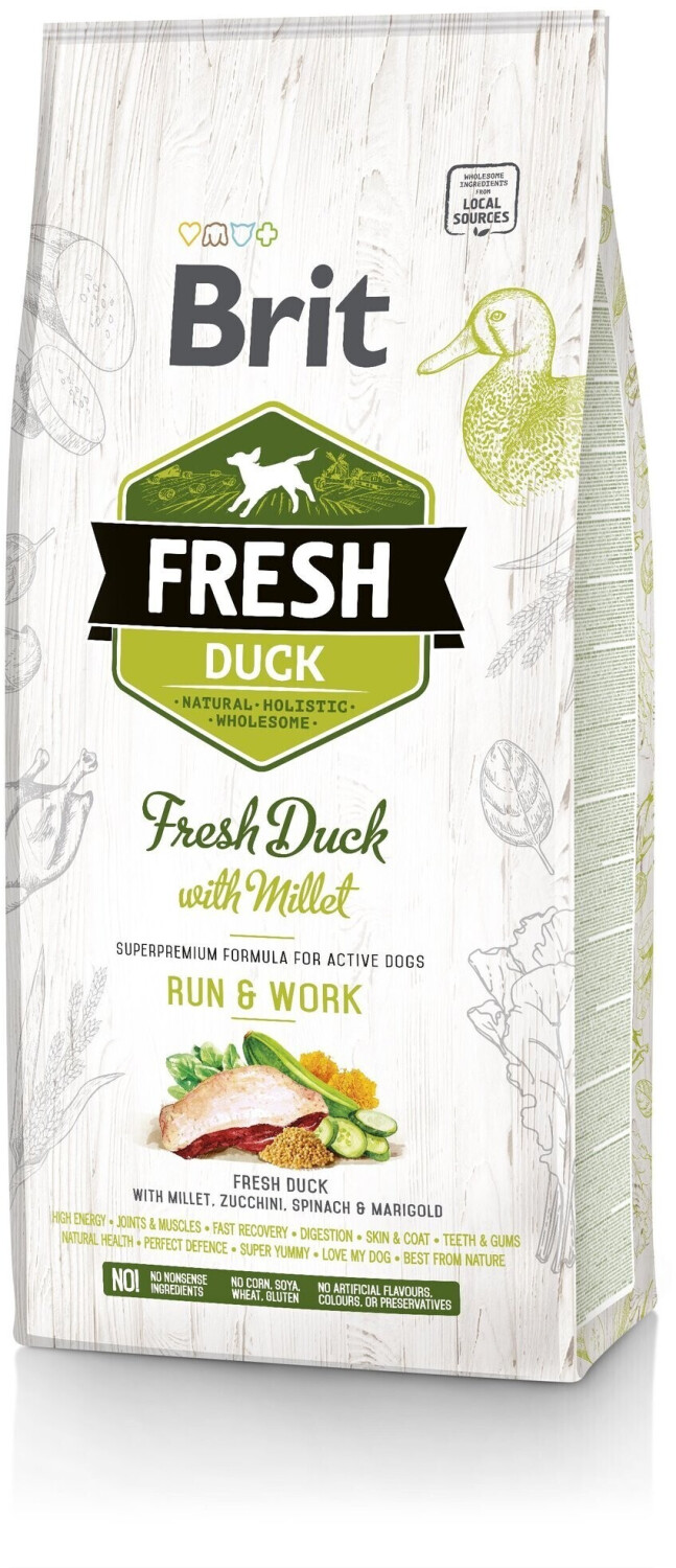 Brit Fresh Adult Duck Millet Run 12kg