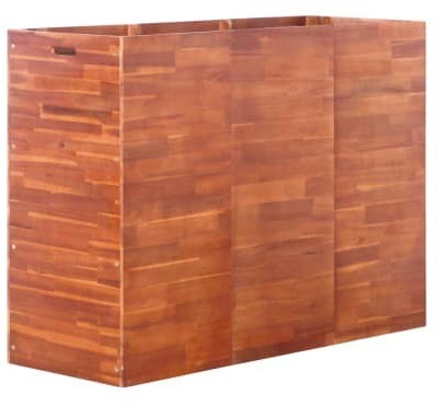 VidaXL Planter Acacia Wood 150 x 50 x 100 cm