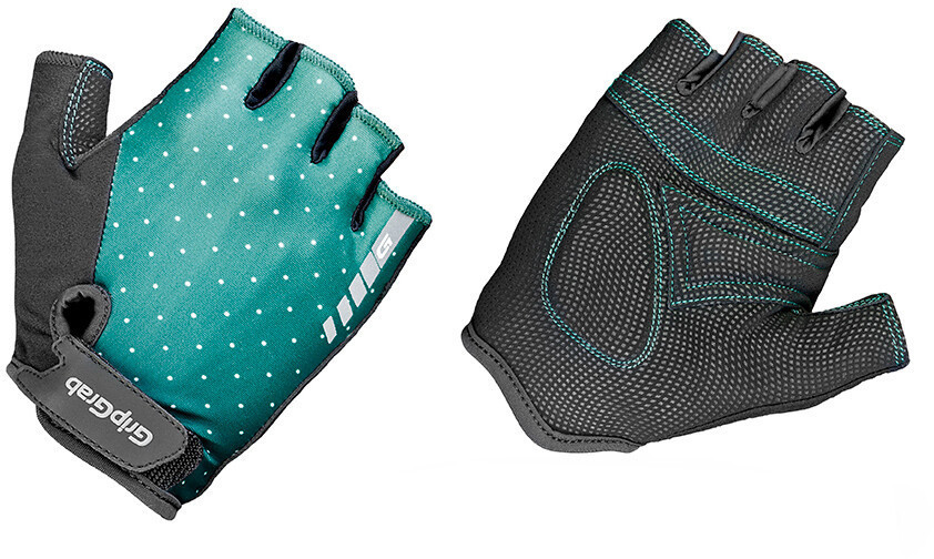 GripGrap Rouleur Gepolsterte Gloves Lady's green