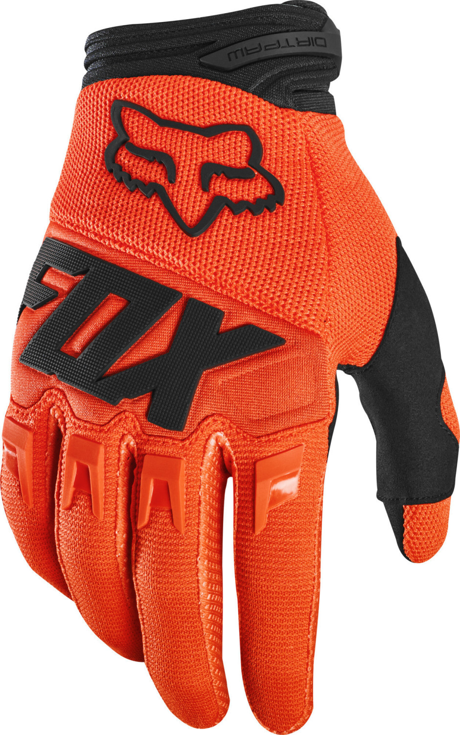Fox Dirtpaw Race Gloves fluorescent orange