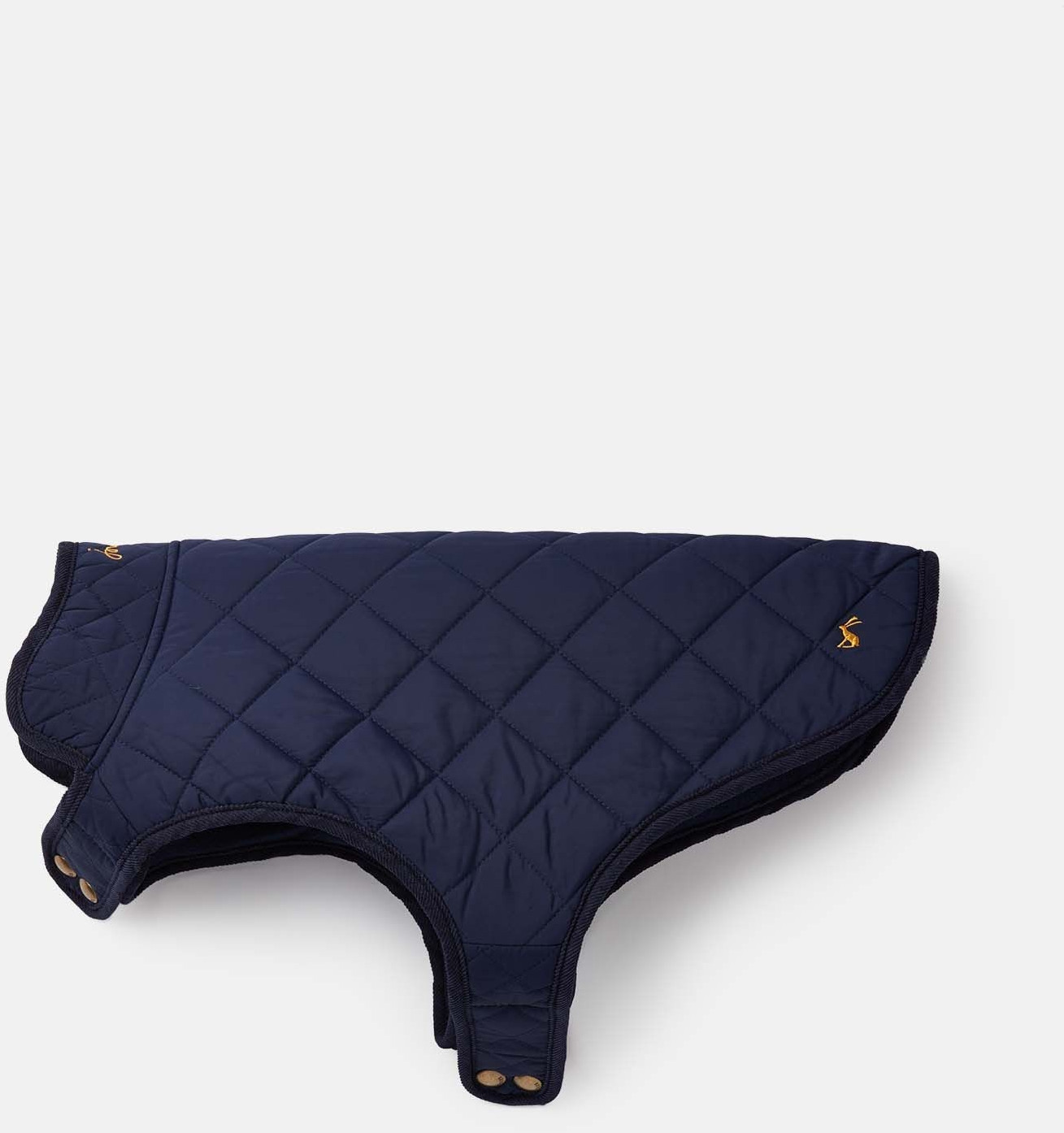 Joules Clothing Quilted Navy Pet Coat Large