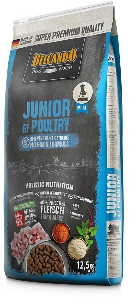 Belcando Junior GF Poultry middle/larg breeds dog dry food 12,5kg