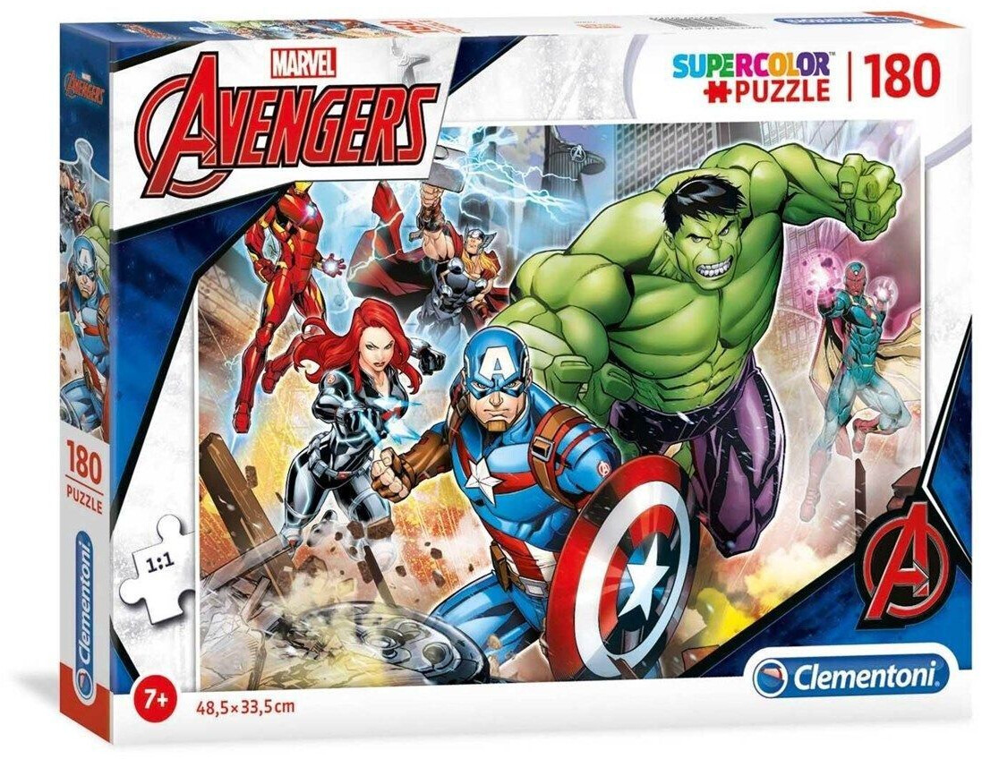 Clementoni Marvel Avengers 180 pcs Supercolor Puzzle