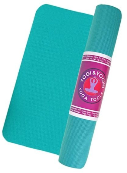Phoenix Tapis de yoga turquoise