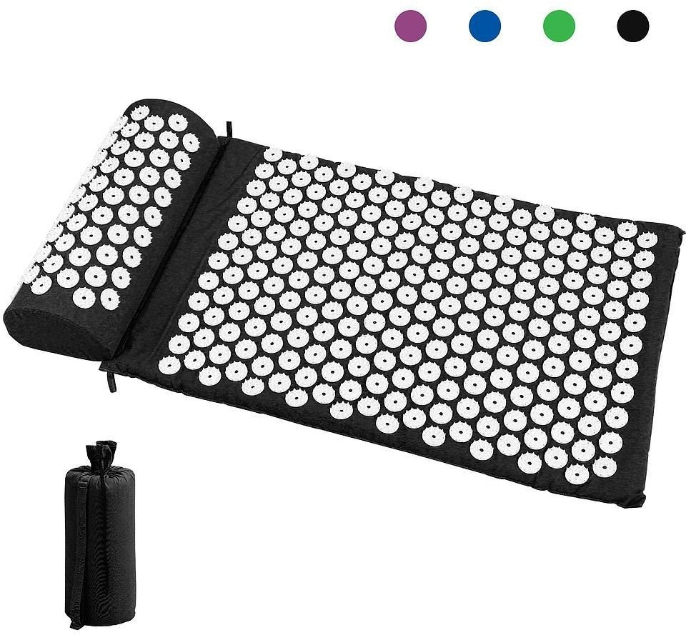 Todeco Kit d'acupression noir