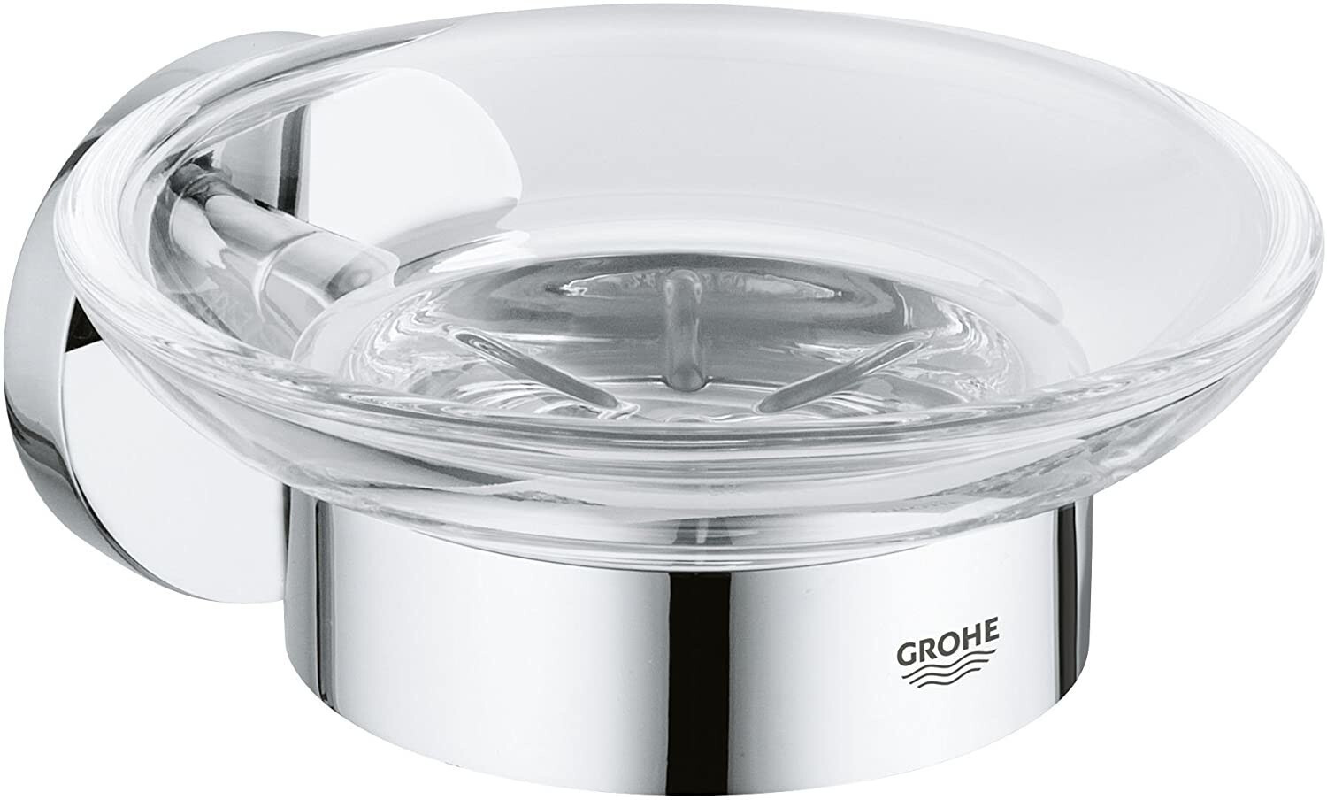 GROHE Essentials Soap Dish Chrome Clear