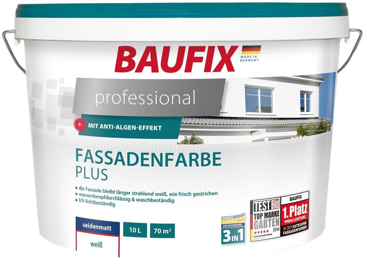 Baufix professional Fassadenfarbe Plus 10 l ab 37,99 € | Preisvergleich bei