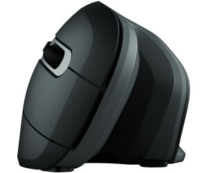 Trust souris ergonomique sans fil rechargeable Voxx, noir sur