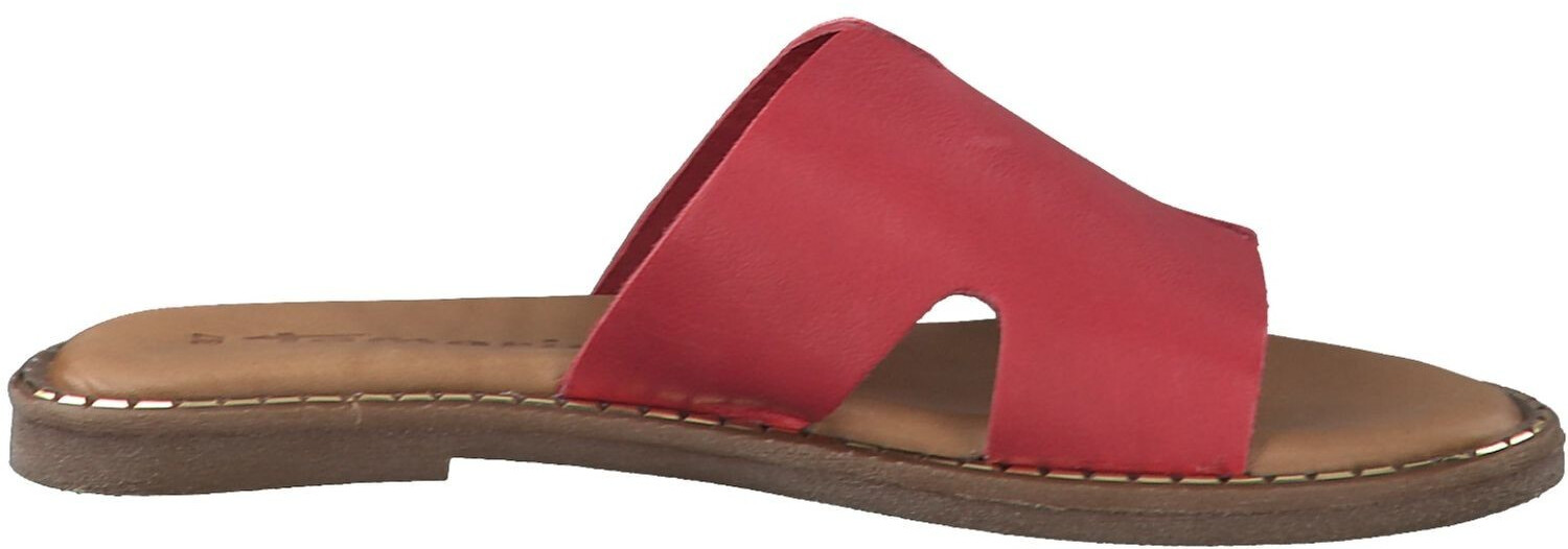 tamaris leather mule