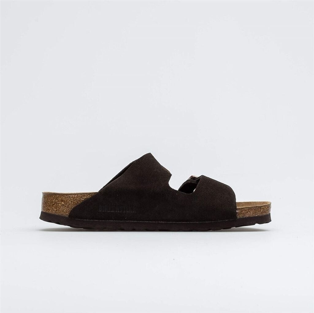birkenstock arizona soft footbed suede leather narrow fit