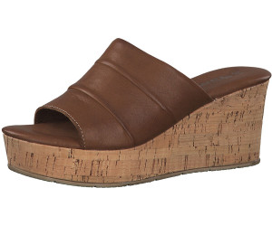tamaris leather mule