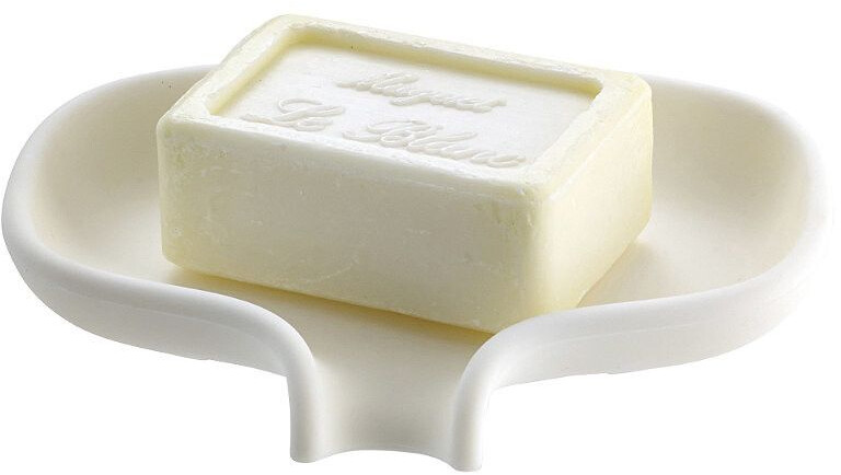 Bosign Silicone Soap Saver Dish With Draining Spout