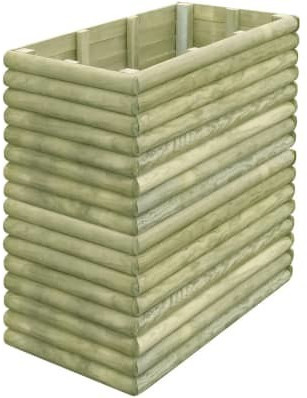 vidaXL Planter Pinewood Impregnated  106 x 56 x 96 cm