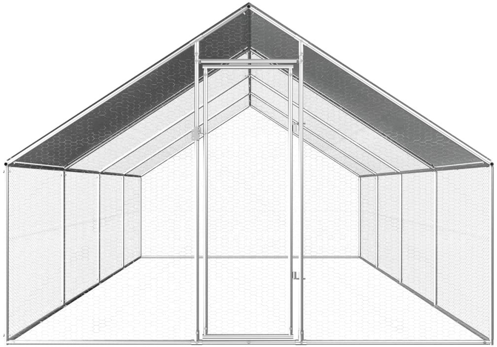 VidaXL Poulailler d'extérieur 2,75 x 8 x 2 m (170791)