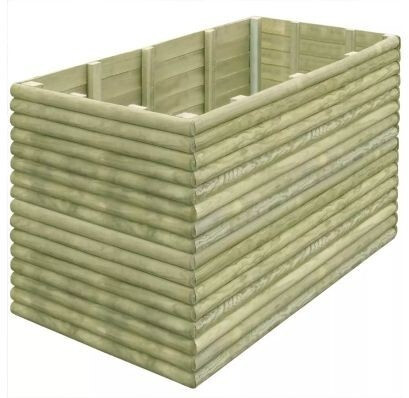 VidaXL Planter Pinewood Impregnated