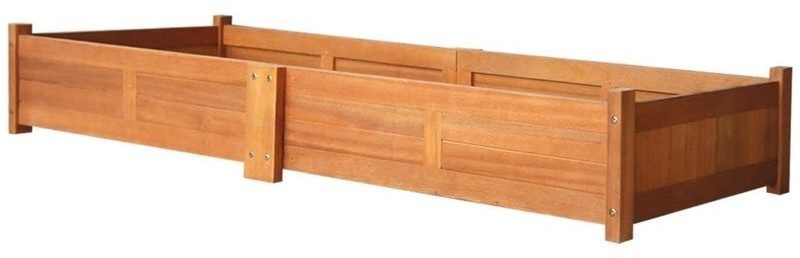 VidaXL Planter Acacia Wood 200 x 50 x 25 cm