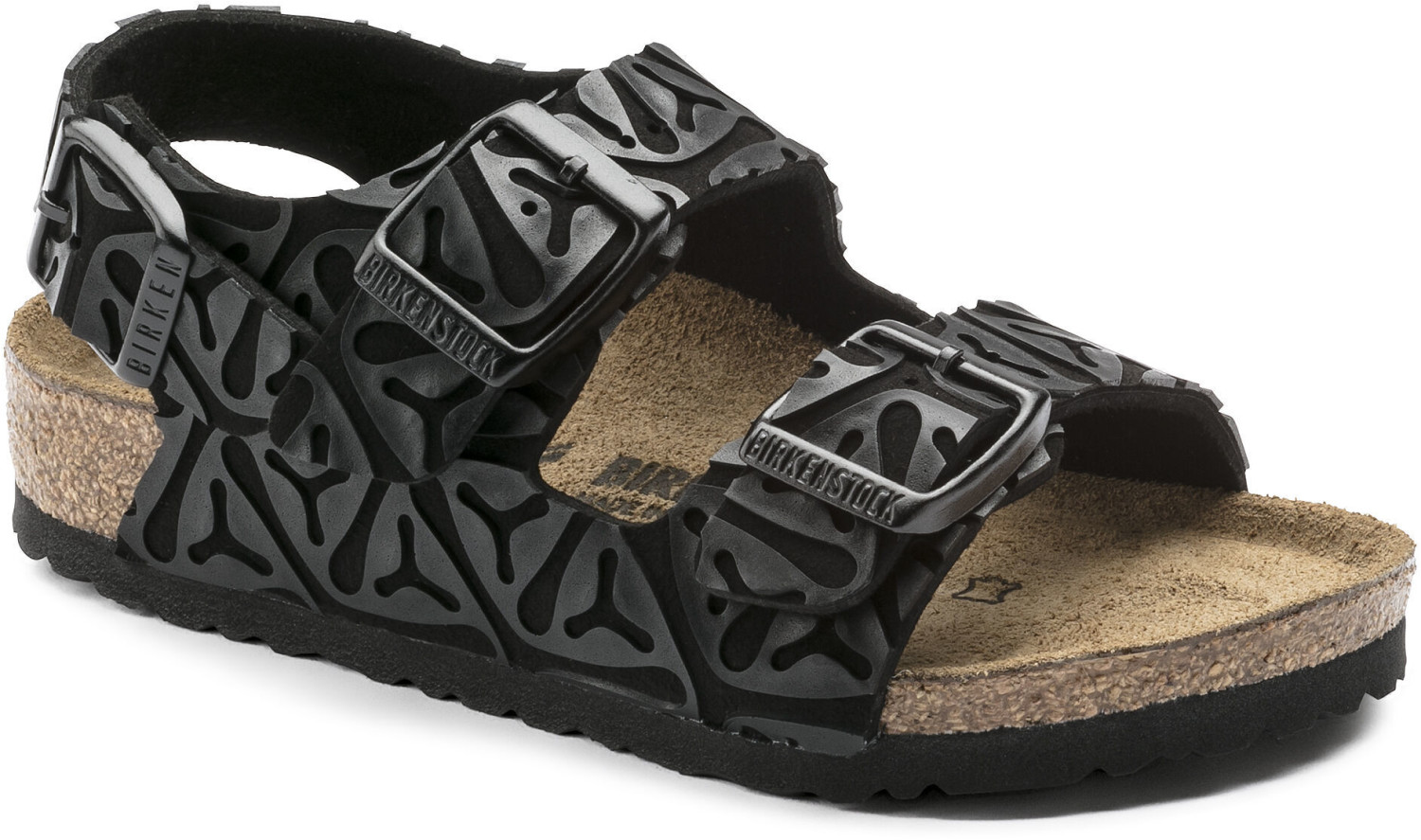 Birkenstock Milano Kids Micro Fibre Seaweed black (narrow)